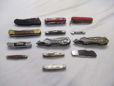 Lot of 13 Preowned Folding Pocket Knives Various Sizes Blades IMPERIAL ROYAL picture