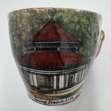 c1910 souvenir china cup - FRENCH LICK IN - Pluto Spring picture