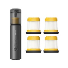 HOTO AutoCare Air Duster & Vacuum Bundle with 4 Pcs Filter Replacement Set picture
