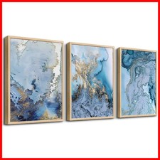 Hyidecorart Natural Wood Framed Wall Art For Living Room Large Wall Decoration picture