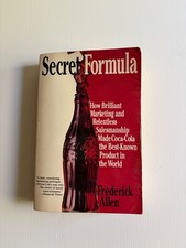 The Secret Formula Coca-Cola Book Vintage Coke History Advertising Collectible picture