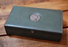 Vintage ROLEX Leather Box for CELLINI Dual Time 50515 50505 Danaos 1970's OEM picture