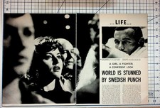 1959 LIFE Magazine Ingemar Johansson Floyd Patterson Boxing Heavyweight Fight picture