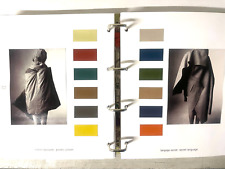 Vintage TREND UNION '00/01  Edelkoort Fashion TREND Forecast Textile Swatch Book picture