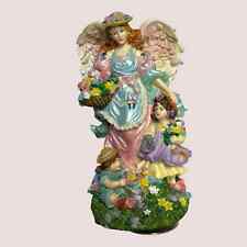 Guardian Angel Music Box, Decorative Figurine Sculpture, 8