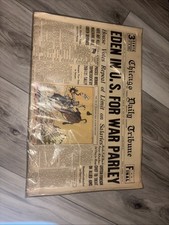 1943 Chicago Tribune original newspaper WWII picture