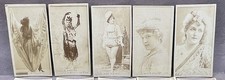 1890 N245 Kinney Sweet Caporal Actors & Actresses Lot of 20 Nice Tobacco Cards picture