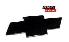 1999 2000 2001 2002 Chevrolet 1500 Silverado BLACK BOWTIE GRILLE EMBLEM 12335633 picture