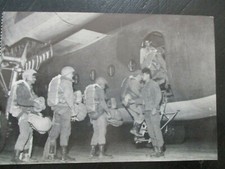 A vintage post card: I.D.F.,Israeli  Paratrooper brigade,  Israel, 60's. E8 picture