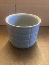 Vintage Haeger Gray Basketweave Planter MCM #5119 picture