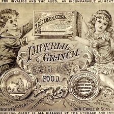 Imperial Granum Philadelphia Expo 1876 Advertisement Victorian Exhibition DWA9 picture