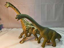 Schleich Brachiosaurus Figure Gold Dinosaur Metal Figure picture