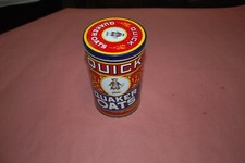 Vintage Quick Quaker Oats Tin Can 9