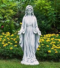 TOETOL Virgin Mary 29.9 Inch Outdoor Statue Religious Blessed Mother Garden  picture