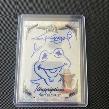 Guy Gilchrist 2025 Leaf Metal Inscriptions sketch Auto Kermit The Frog 4/149 picture