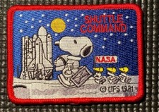 NASA SHUTTLE COMMAND US SPACE PATCH - 3.5” picture