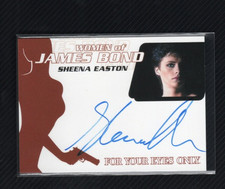 James Bond Archives 2014 Autograph WA58 Sheena Easton Title Theme Song Singer picture