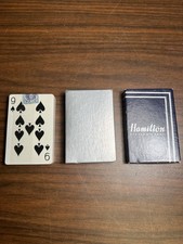 Vintage Hamilton Playing Cards Sealed Deck USPCC Cincinnati Ohio Tax Stamp picture