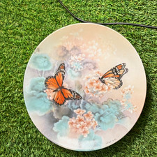 MONARCH BUTTERFLIES collector plate LENA LIU On Gossamer Wings BUTTERFLY picture