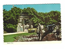 Sutter's Fort Vintage postcard unposted picture