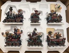 Danbury Mint 2001 Boyd’s Bear Christmas Train - BoydsXpress picture