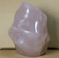 2.17lb Amazing Unique Natural Pink Rose Freeform Crystal Reiki Statue Madagascar picture