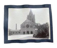 Leland Stanford Memorial Church Bell Tower Early 1900s Palo Alto Antique Photo picture