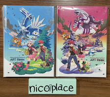 Pokemon Brilliant Diamond & Shining Pearl Privilege Art book set Anime Japan picture