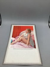 1950’s Arthur Sarnoff Pin-Up Salesman Sample Calendar Top “Miss Playmate” *RARE* picture