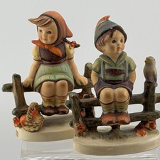 Goebel Hummel 2pc Companion Pair Figures W Germany picture
