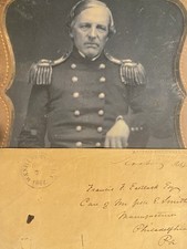 RARE Confederate General Samuel Cooper 1855 Signed Cover/ Civil War picture