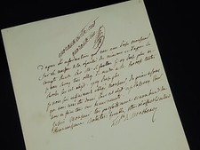 King Louis XVI Prince of Montbarrey Autograph Letter Signed ALS Secretary of War picture