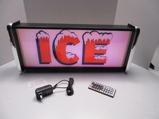 ICE LED Display lighted sign lightbox Wall Light picture