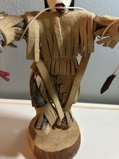 This Is A Snake Dancer Kachina Doll.  Native American Handmade picture