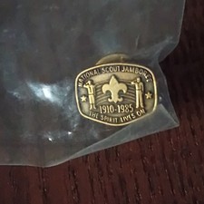 1985 Boy Scouts National Scout Jamboree Pin Collectible Badge picture