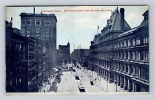 Cincinnati OH-Ohio, Government Square, Antique Vintage Souvenir Postcard picture