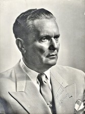 Josip Broz Tito ~ Signed Autographed Photograph Yugoslavia ~ PSA DNA picture