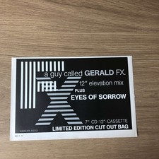 MUSIC62 MAGAZINE ADVERT 5X8 A GUY CALLED GERALD NEW SINGLE FX picture