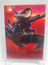 2023-24 Skybox Marvel PMG Red Black Widow /100 picture