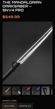 Artsabers Star Wars Darksaber SNV4 Pro 2025 picture