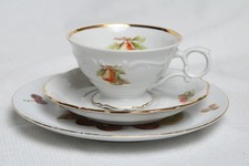 Schumann Auzberg Cup & Saucer No. 77 and Seftman Weiden Plate picture
