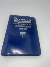Vintage  Beechcraft Bonanza,Baron,Duke Demonstration & Procedure Manual picture