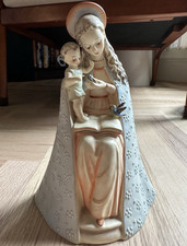 Goebel W. Germany Madonna & Child Figurine #10/1 M.I. H. Religious Statue picture