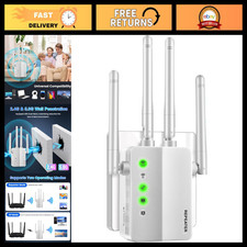 WiFi Extender, 1200Mbps Dual Band WiFi Extenders Signal Booster for Home picture