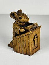 Church Mouse - The Vicar In The Pulpit Poor Church Mouse Collection Figurine picture