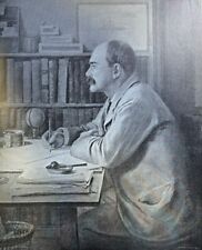 1900 Vintage Magazine Illustration Author Rudyard Kipling picture