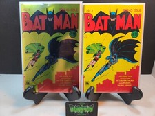 BATMAN #1 SPRING ISSUE - (REGULAR/FOIL FACSIMILE EDITION SET) ~ COMIC NM (2023) picture