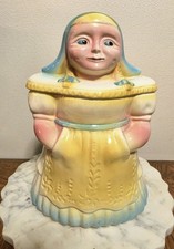 Vintage Robinson-Ransbottom Pottery Co. RRP Dutch Girl Cookie Jar picture