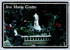 Vintage Postcard Ave Maria Grotto St Bernard Abbey Cullman Alabama picture
