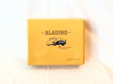 SUNNY YELLOW Aladino 85 Aniversario Reserva 52 x 6 Empty Wood Cigar Box Car picture